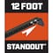 Crescent Lufkin Crescent Lufkin 25 ft. L X 1-3/16 in. W Control Series Black Blade Tape Measure L1025CB - alternate 2